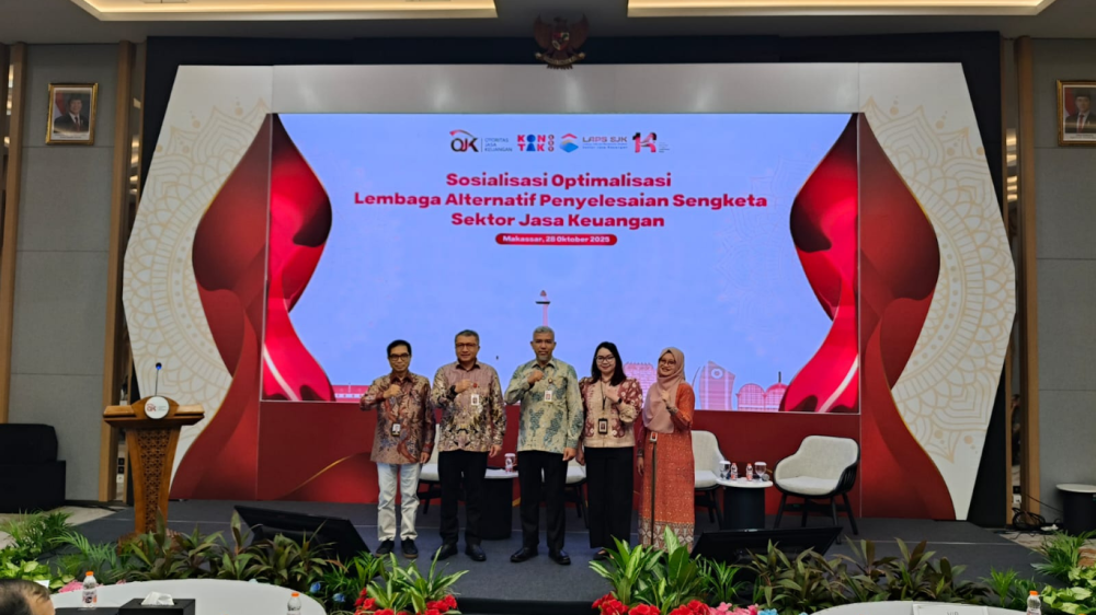 Penguatan Pelindungan Konsumen di Sulawesi Selatan dan Sulawesi Barat: LAPS SJK Dukung Optimalisasi Peran Lembaga Alternatif Penyelesaian Sengketa