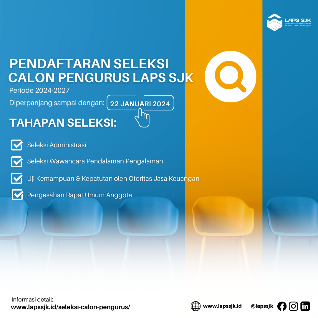 You are currently viewing Pendaftaran Seleksi Calon Pengurus LAPS SJK Diperpanjang